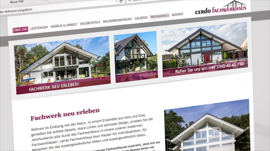 cerdo Fachwerkhaus Profilseite cerdo Fachwerkhaus Profilseite
